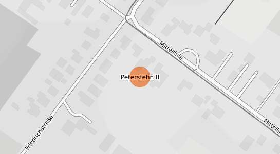 Mietspiegelkarte Bad Zwischenahn Petersfehn II